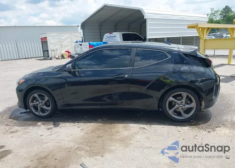 2019 Hyundai Veloster 2.0 из США, поврежденный, VIN KMHTG6AF9KU004053